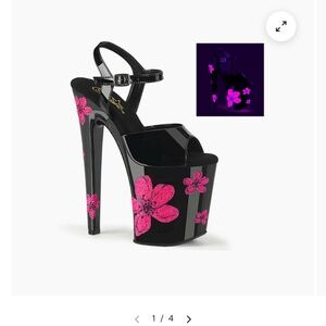 PLEASER DANCER GLOW IN DARK BRAND NEW